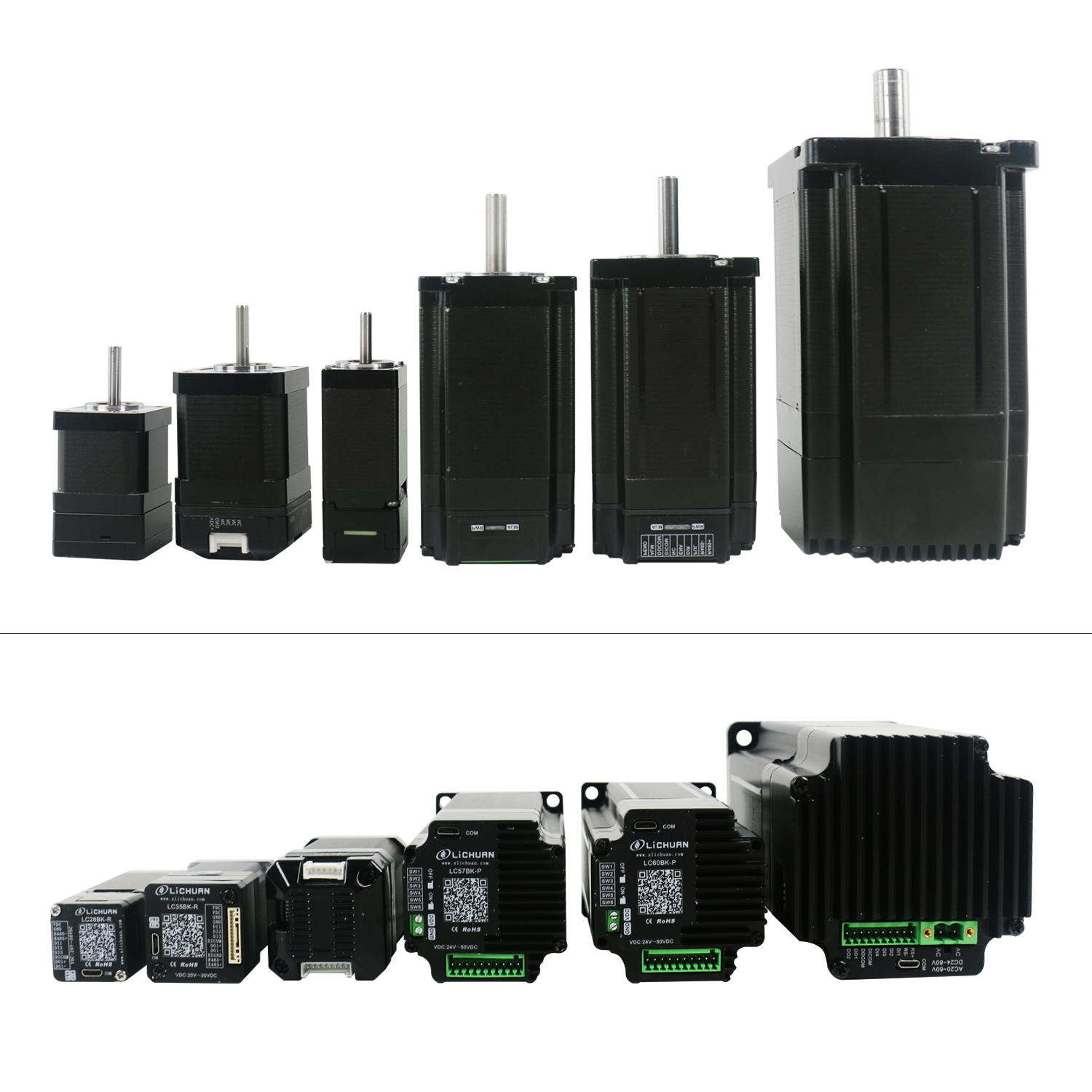 NUOVO LANCIO: LICHUAN TIPO DI TIPO APERTO APPENTO APPENTO CHIUSO SPEPPER MOTORE DI SHENZHEN XINLICHUAN ELECTRIC CO., LTD.