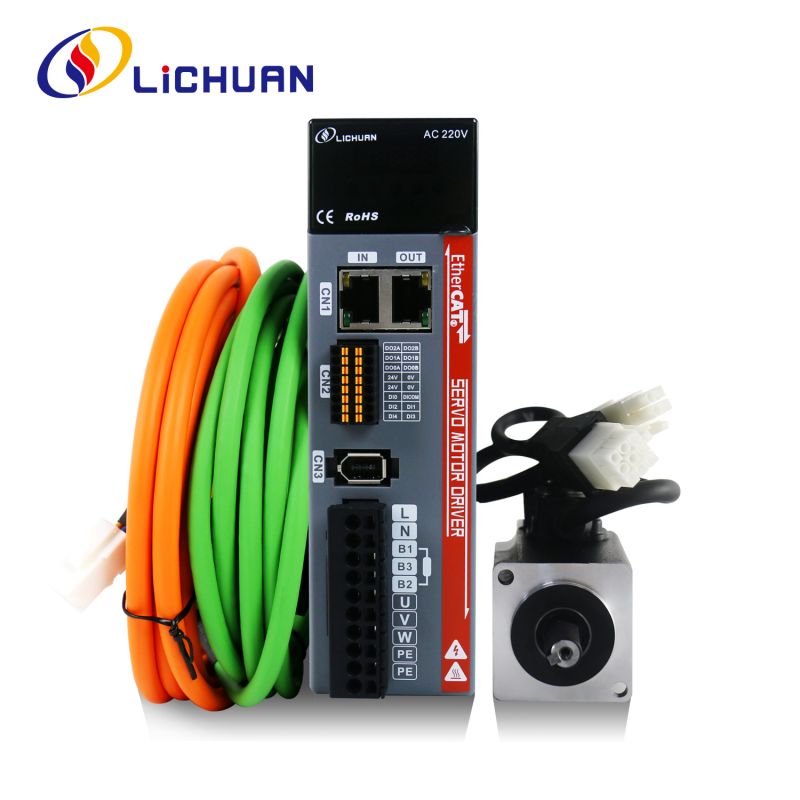 Servomotore CA Ethercat 100W 3000rpm 0,32nm A Kit per macchina CNC